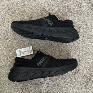 HOKA Black Recovery Sneakers